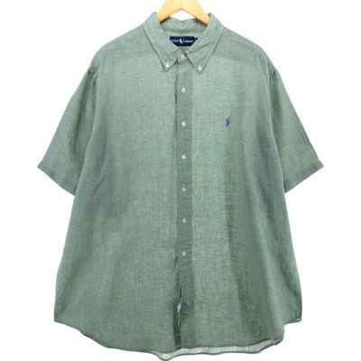 古着 ラルフローレン Ralph Lauren BLAKE シルク×リネン 長袖