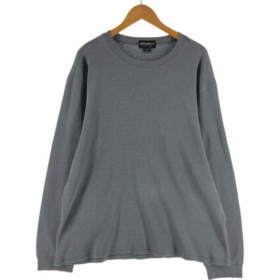 古着 エディーバウアー Eddie Bauer サーマルロンT ワッフル USA