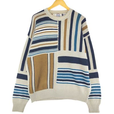 古着 70年代 シアーズ Sears ケーブル編み アクリルニット