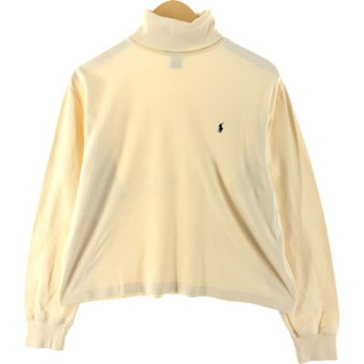 古着 90年代 ラルフローレン Ralph Lauren POLO SPORT ポロスポーツ タートルネック ロングTシャツ ロンT レディースL相当 ヴィンテージ /eaa539509 【中古】 【250424】 【ADEL/アデル】