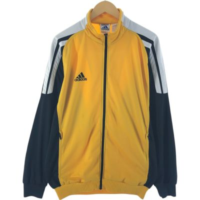 古着 80年代 アディダス adidas フード付き 半袖 ジャージ