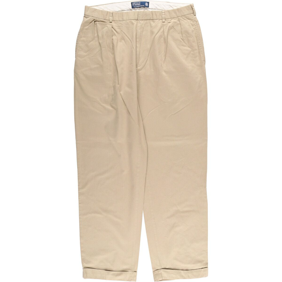 古着 ラルフローレン Ralph Lauren POLO by Ralph Lauren ツータック  