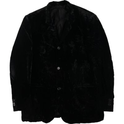 古着 ジョルジオアルマーニ Giorgio Armani ベルベット テーラードジャケット イタリア製 メンズM相当 /evb029015 【中古】 【250425】 【GR-SNS】