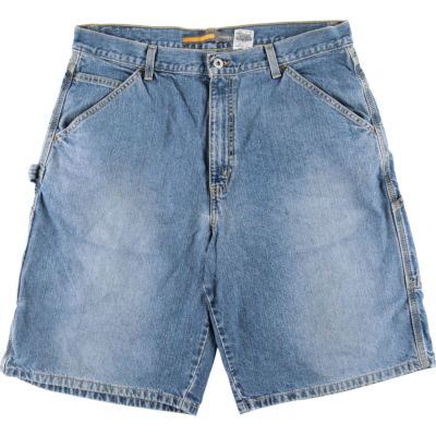 315cm股下ラングラー Wrangler デニムペインターショーツ ショート