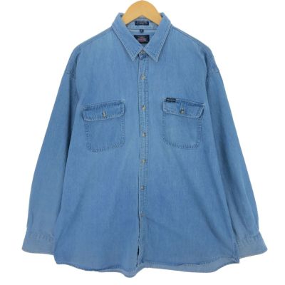 極美品 伊製 オリアン ホリゾンタルカラー シャンブレーシャツ デニムシャツ 極美品 伊製 オリアン ホリゾンタルカラー シャンブレーシャツ