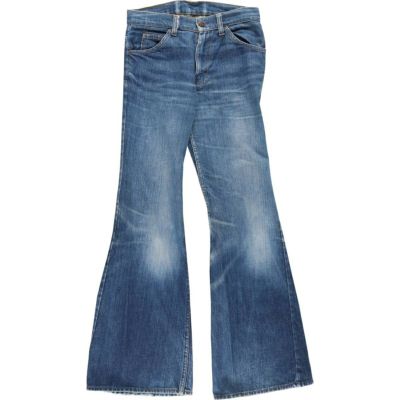 2024年冬【法人向けお歳暮】 古着 ベルボトムデニムパンツ 646-0217 Levis リーバイス 70年代 パンツ