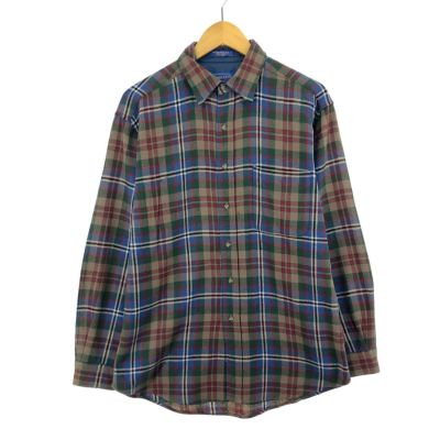 PENDLETON 古着 90年代 ペンドルトン チェック柄 ウールニット