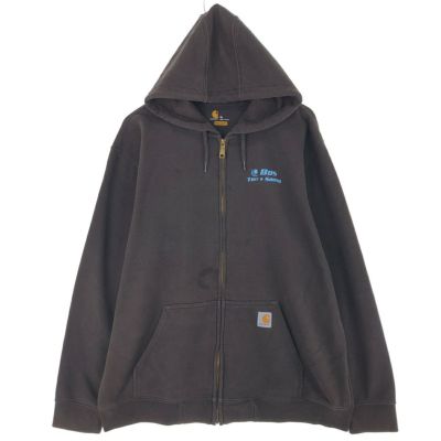 古着 カーハート Carhartt ORIGINAL FIT バックプリント スウェットフルジップパーカー メンズXL相当 /eaa479937  【中古】 【241021】 | 古着屋JAM（ジャム）