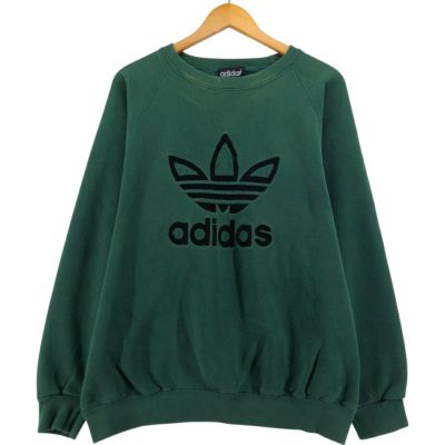 古着 80～90年代 アディダス adidas ロゴスウェットシャツ