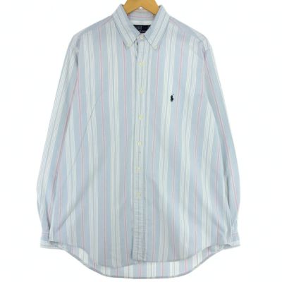 古着 ラルフローレン Ralph Lauren POLO by Ralph Lauren 長袖 ボタン