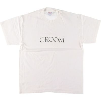 古着 00年代 ヘインズ Hanes BEEFY-T 新郎 プリントTシャツ メンズL相当 /eaa542791 【中古】 【250426】