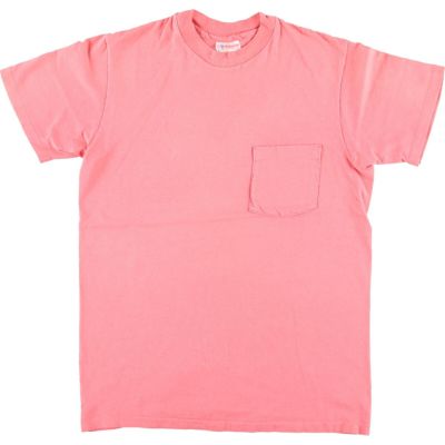 古着 90年代 ヘインズ Hanes 無地ポケットTシャツ USA製 メンズM 