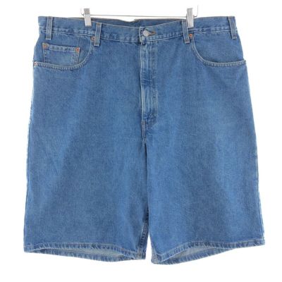 古着 00年代 リーバイス Levi's 560 LOOSE FIT デニムショーツ ハーフ ...