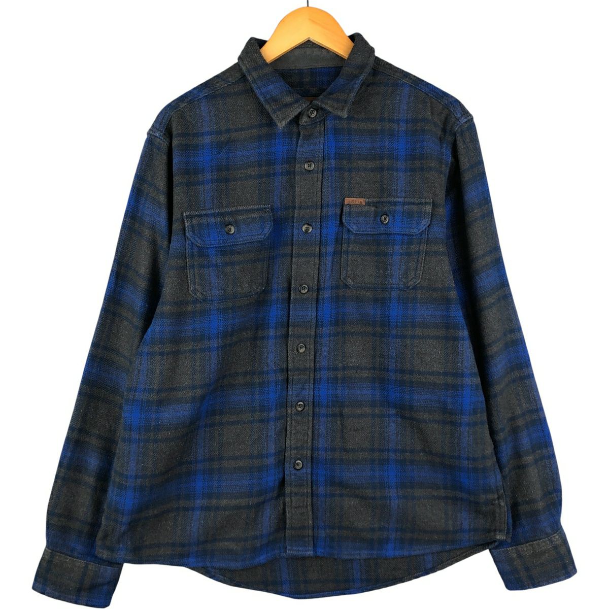 古着 オービス ORVIS 長袖 フランネルチェックシャツ メンズM相当