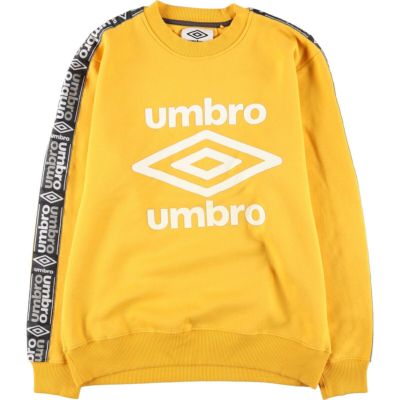 古着 アンブロ UMBRO ロゴスウェット トレーナー メンズM