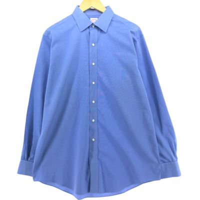 古着 ブルックスブラザーズ Brooks Brothers Est.1818 長袖 コットンシャツ メンズL相当 /eaa543578 【中古】 【250426】